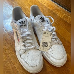 NWT Adidas Continental 80s White leather men’s 12